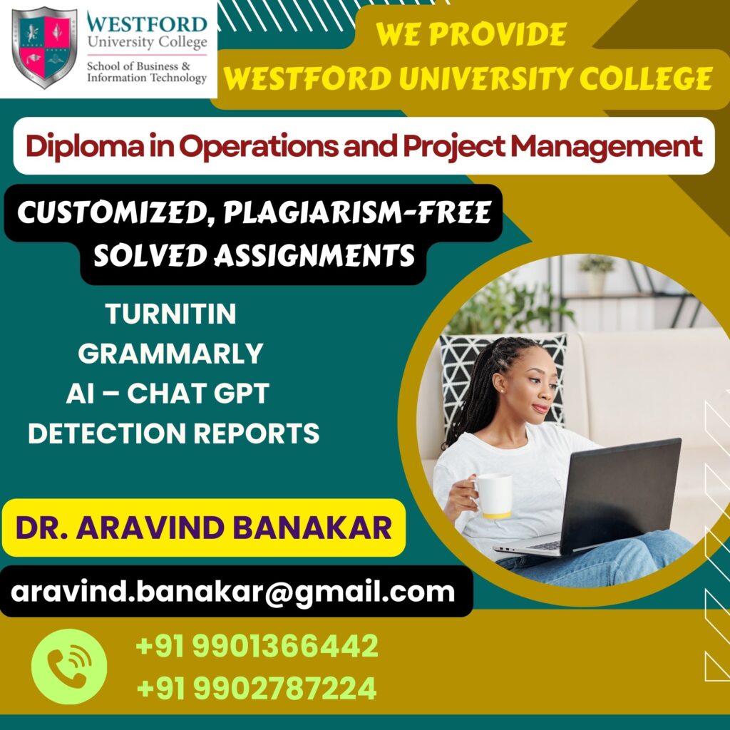 Logistics & Procurement Assignment – Westford MBA