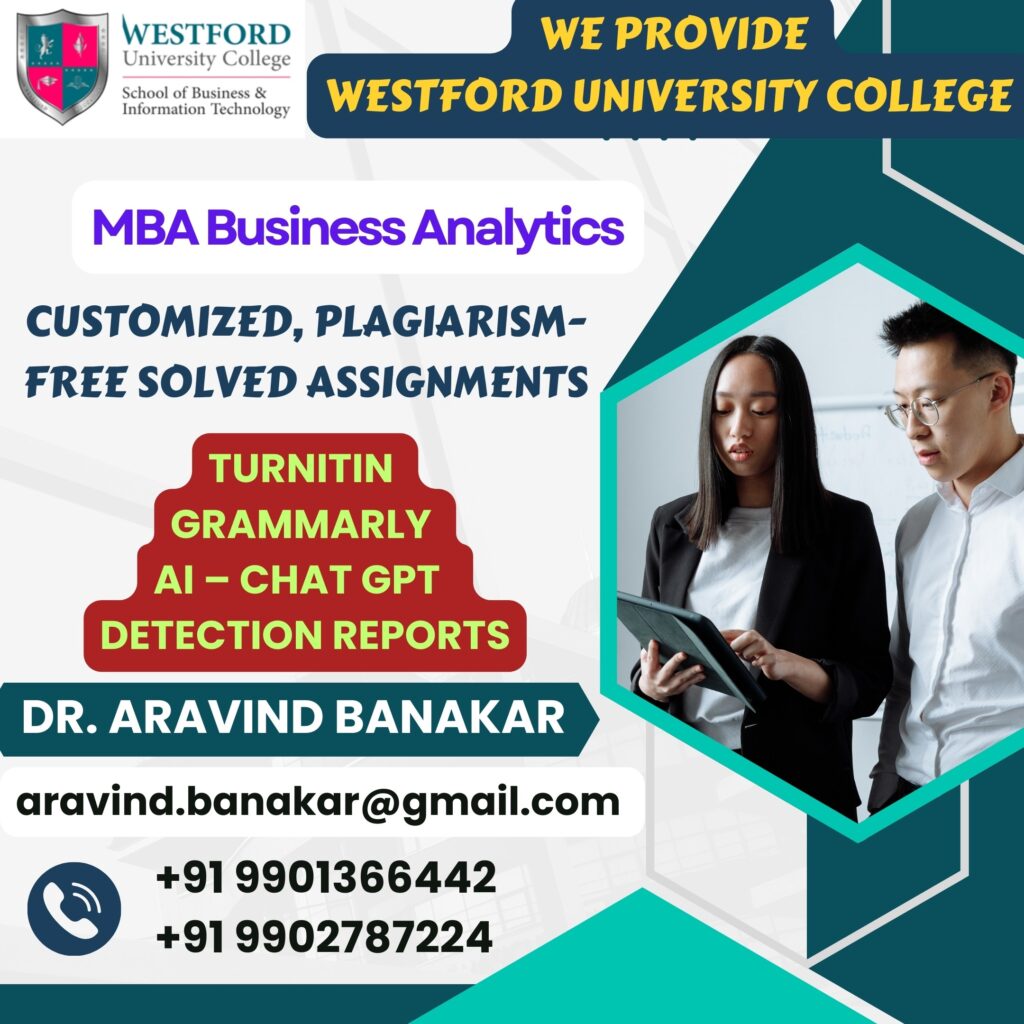 Westford University College MBA Healthcare Management 4K-5K Words Assignments