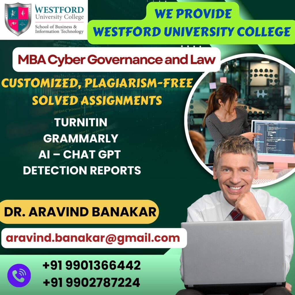 Strategic Financial Management – Westford MBA Solved Assignment