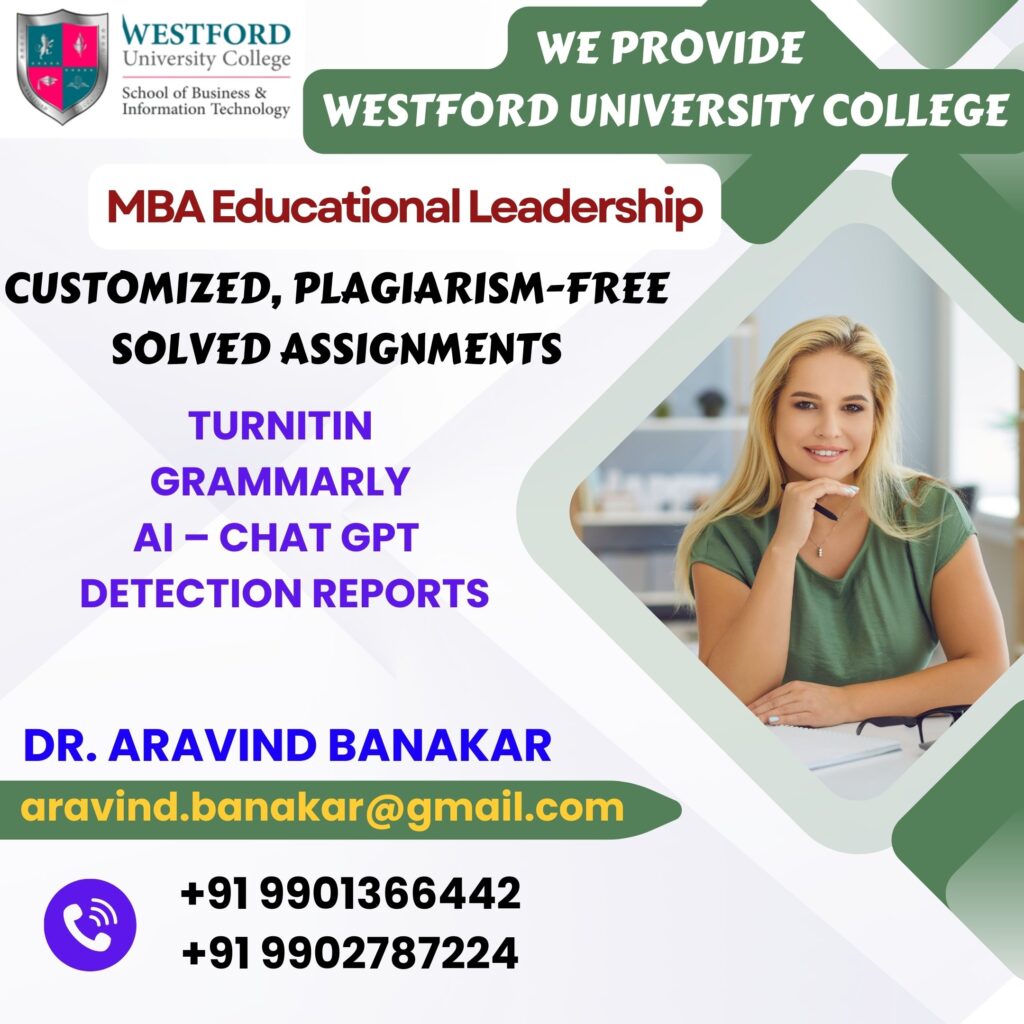 Strategic Leadership Assignment – Westford University MBA