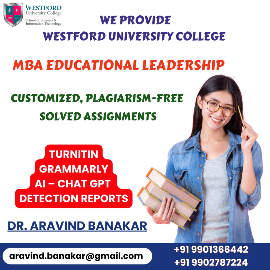 Strategic Leadership Assignment – Westford MBA Solution