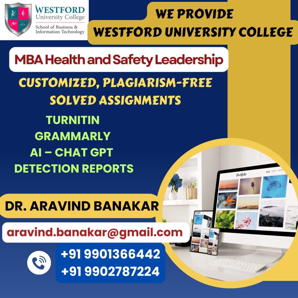 Westford University College MBA Supply Chain Management 4K-5K Words Assignments