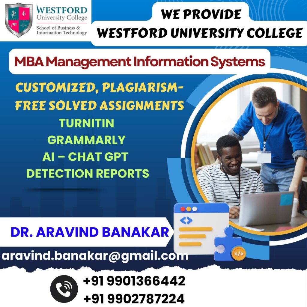 Westford University College MSc Data Analytics 4000 to 5000 Words Customized Assignments