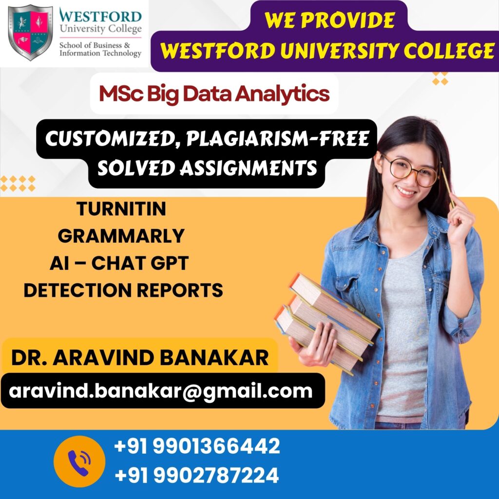 Westford University College Customized Solved Assignments to Egypt Students
