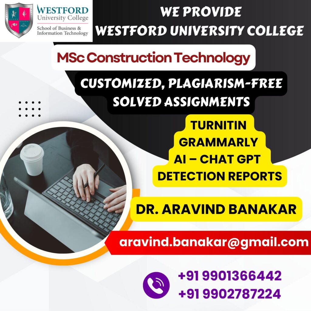 Westford University College Customized Solved Assignments to Ethiopia Students