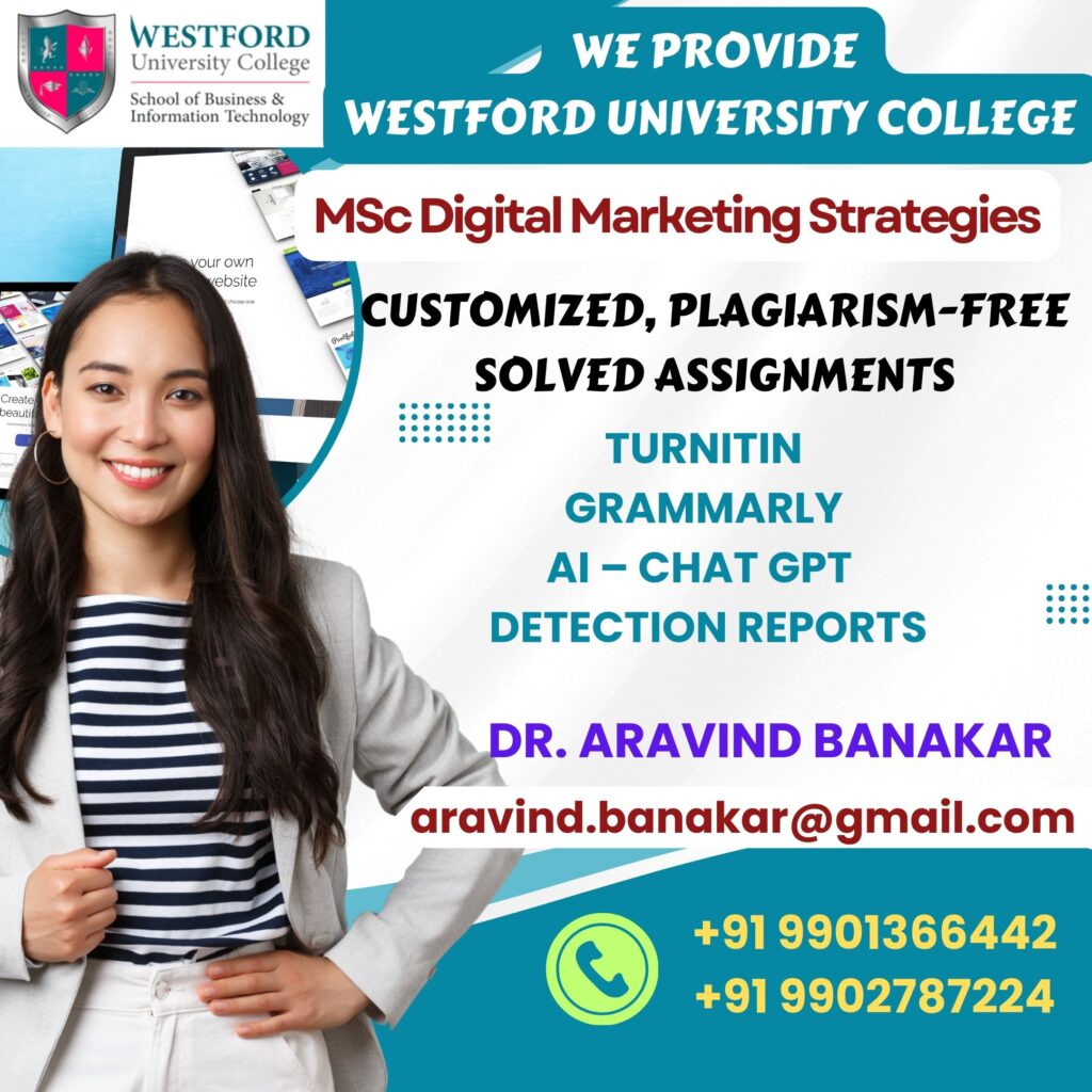 Westford University College Postgraduate Diplomas Data Science 4000 to 5000 Words Customized Assignments