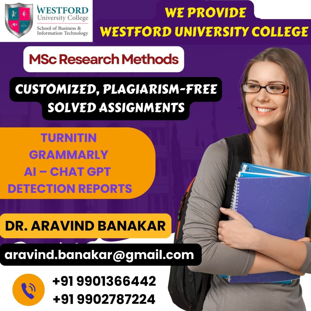 Westford University College Customized Solved Assignments to Morocco Students
