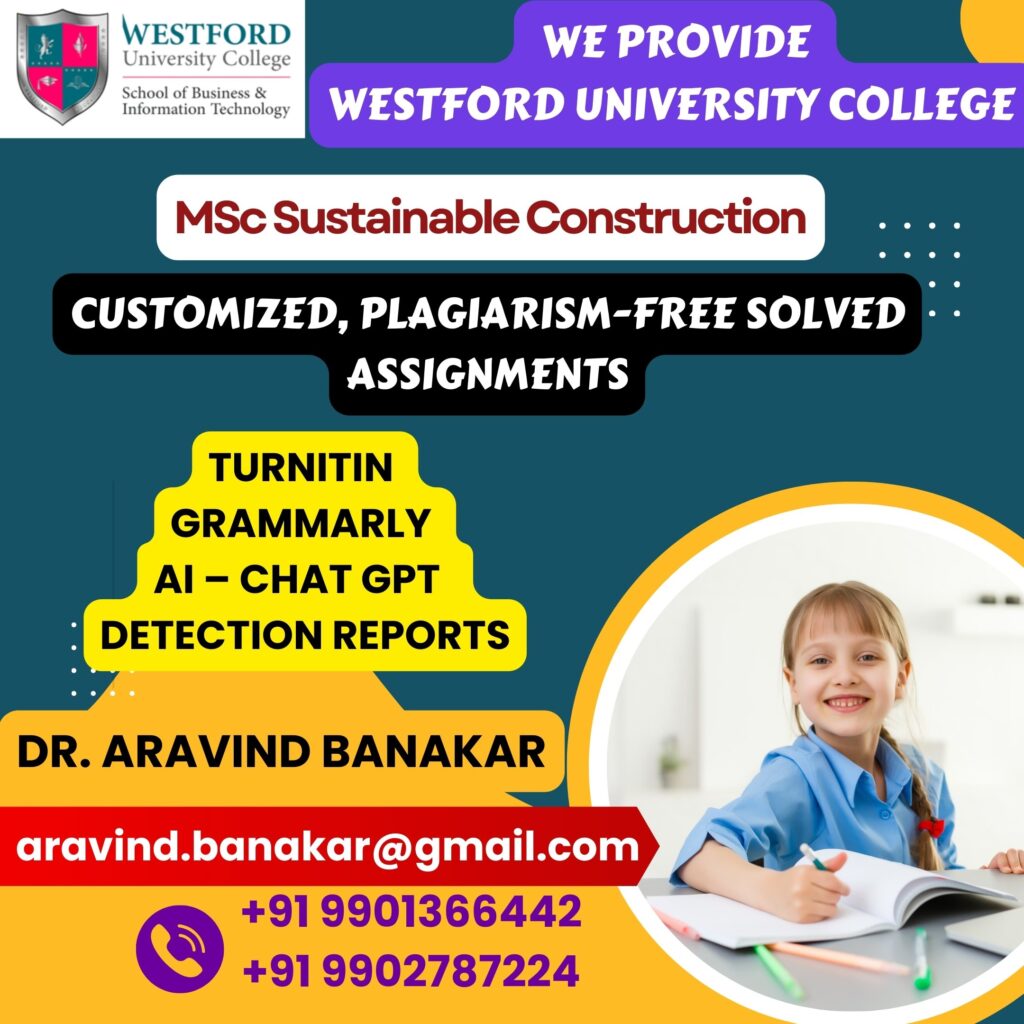 Westford University College Customized Solved Assignments to Qatar Students