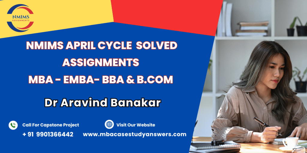April session NMIMS MBA Marketing and Web Social Media Analytics Solved Assignment