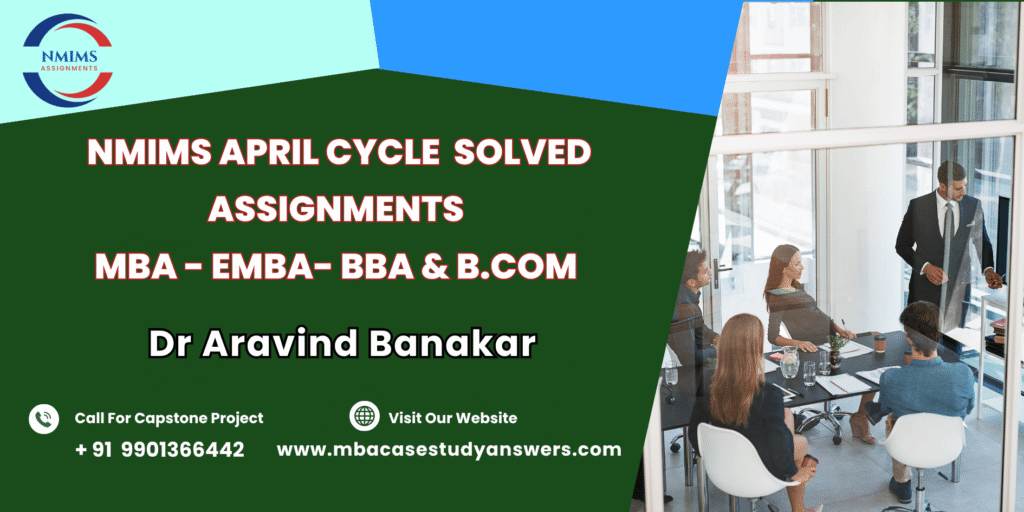 April session, NMIMS B.Com 4th Sem Fundamentals of Taxation Solved Assignment