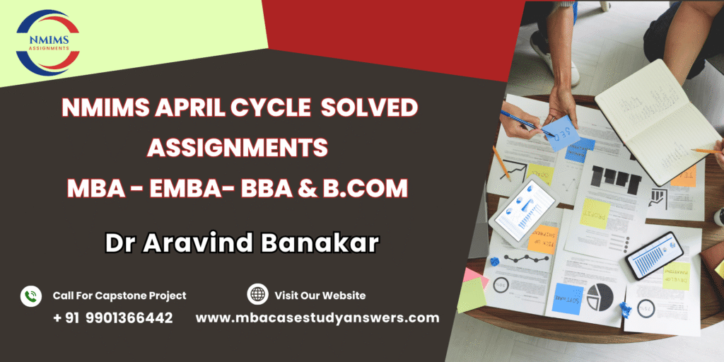 April session, NMIMS B.Com 5th Sem Entrepreneurship Management Solved Assignment