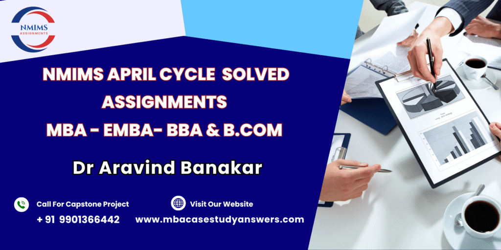 April session, NMIMS B.Com 5th Sem Financial Institutions & Markets Solved Assignment