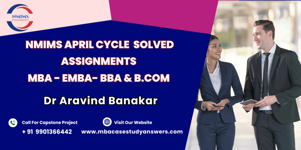 April session, NMIMS BBA Design Thinking Solved Assignment, where can I get it