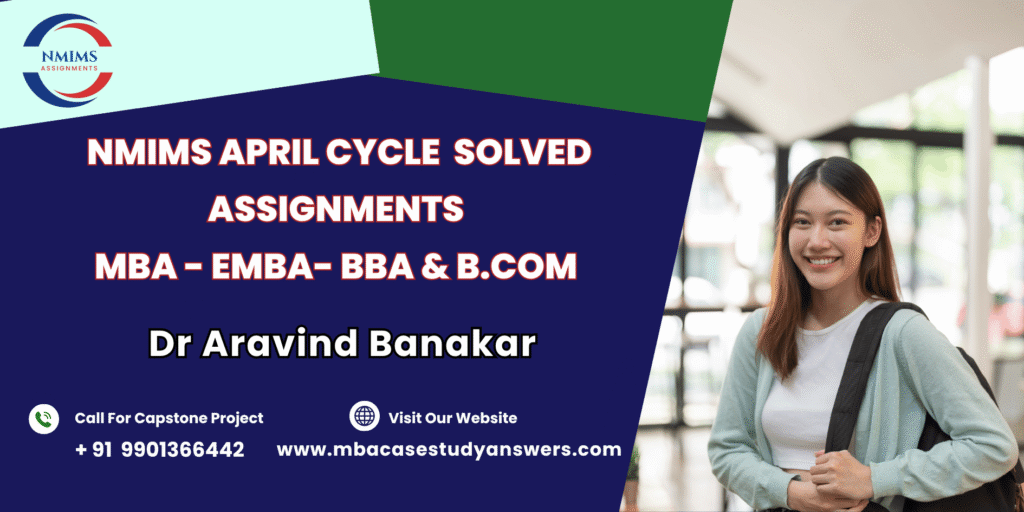 April session NMIMS MBA Total Quality Management Solved Assignment