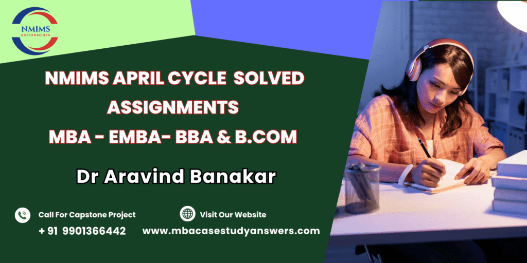 April session NMIMS MBA Security Analysis and Portfolio Management I and II Solved Assignment