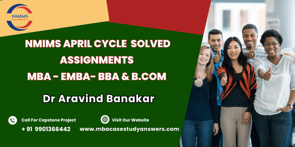April session NMIMS MBA Procurement Management Solved Assignment