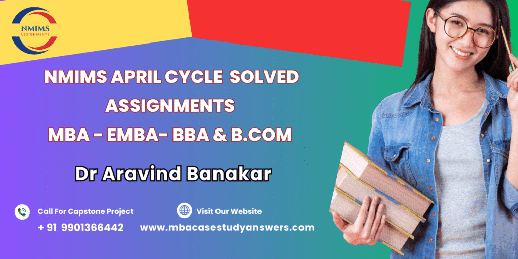April session NMIMS MBA Marketing Research Solved Assignment
