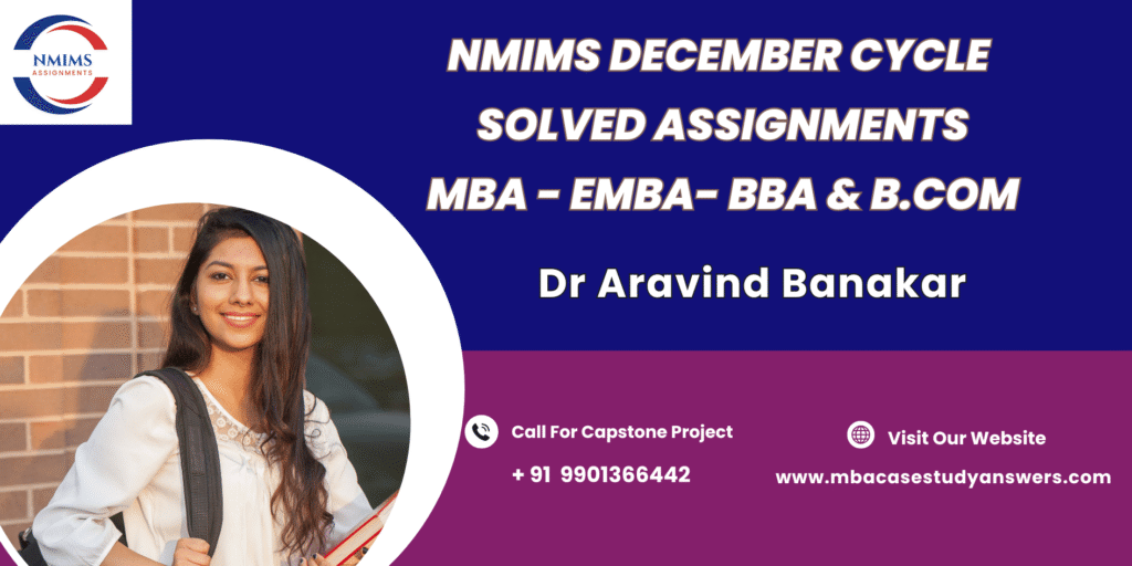 December session, NMIMS B.Com 2nd Sem Business Statistics for Decision Making Solved Assignment