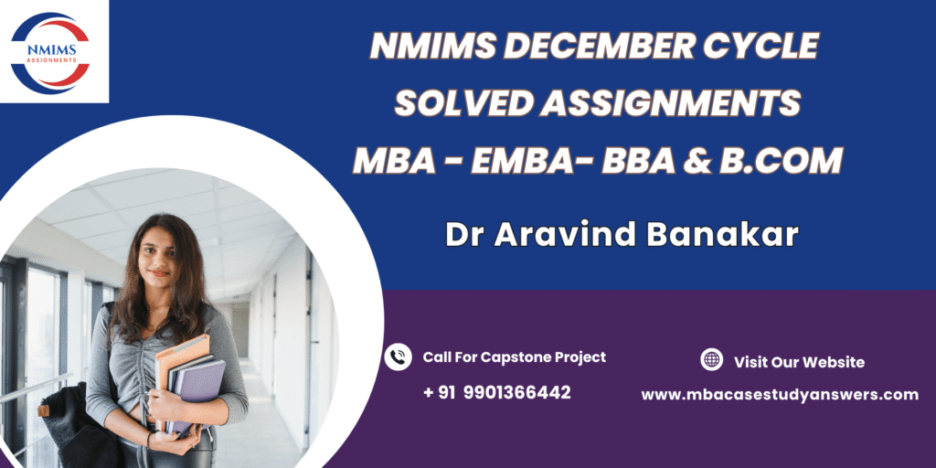 December session, NMIMS B.Com 3rd Sem Banking and Insurance Solved Assignment