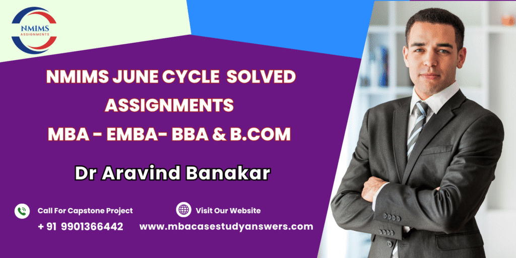 June session NMIMS MBA Financial Accounting Solved Assignment?