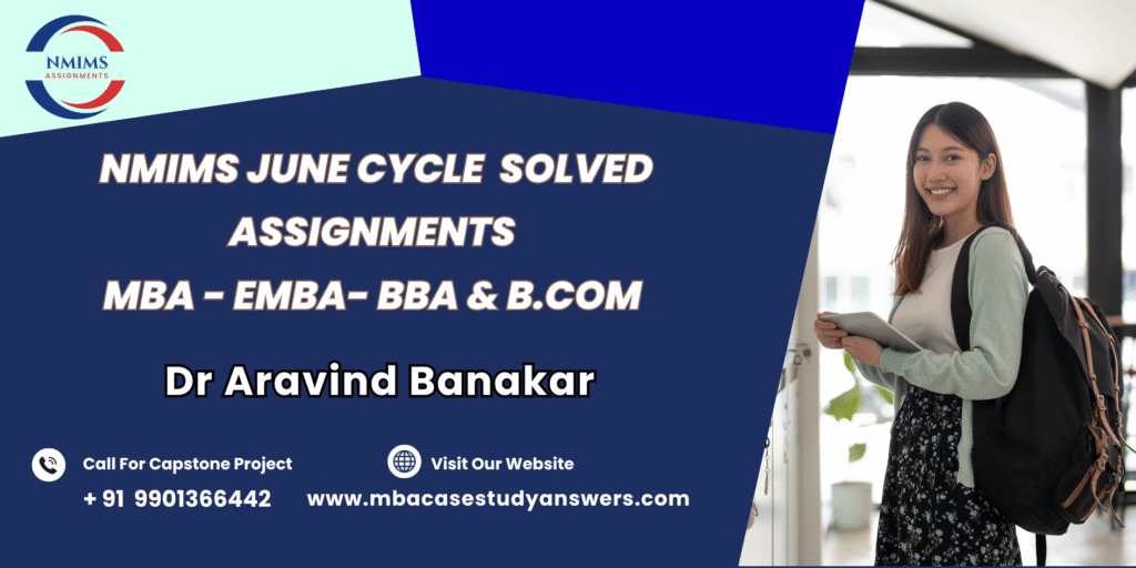 June session, NMIMS B.Com 2nd Sem Cost and Management Accounting Solved Assignment?