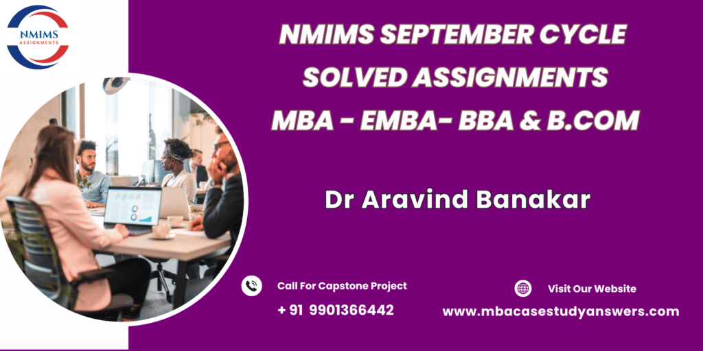 September session, NMIMS BBA Operations Research Solved Assignment, where can I get the assignment