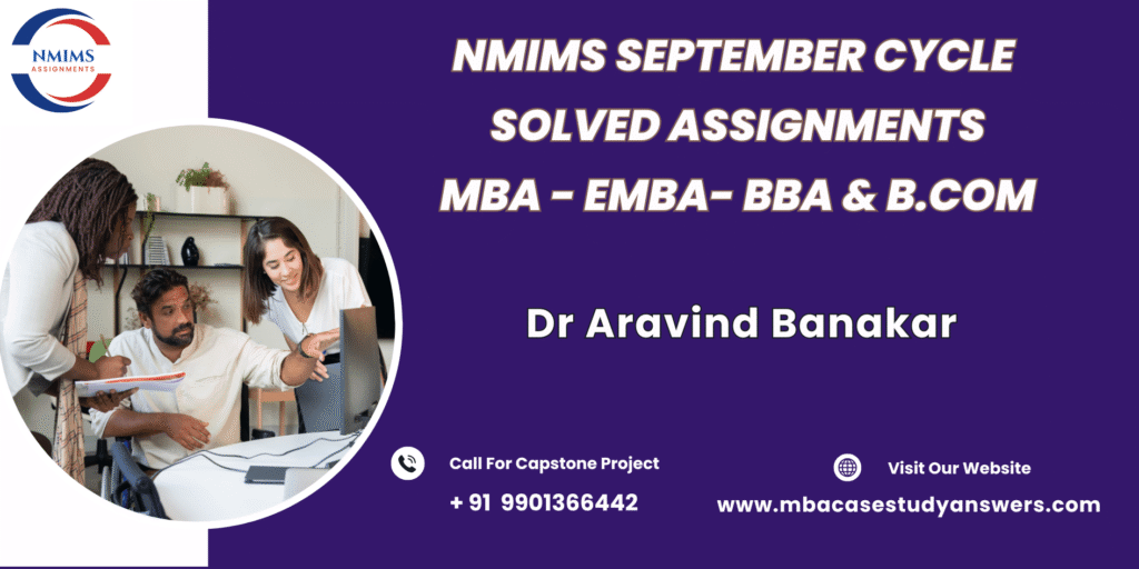 September session MBA NMIMS Mobile and Email Marketing Solved Assignment