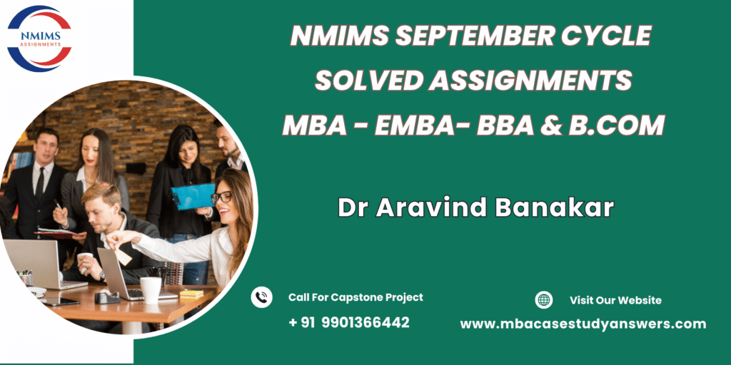 September session MBA NMIMS Micro Economics & Macro Economics Solved Assignment