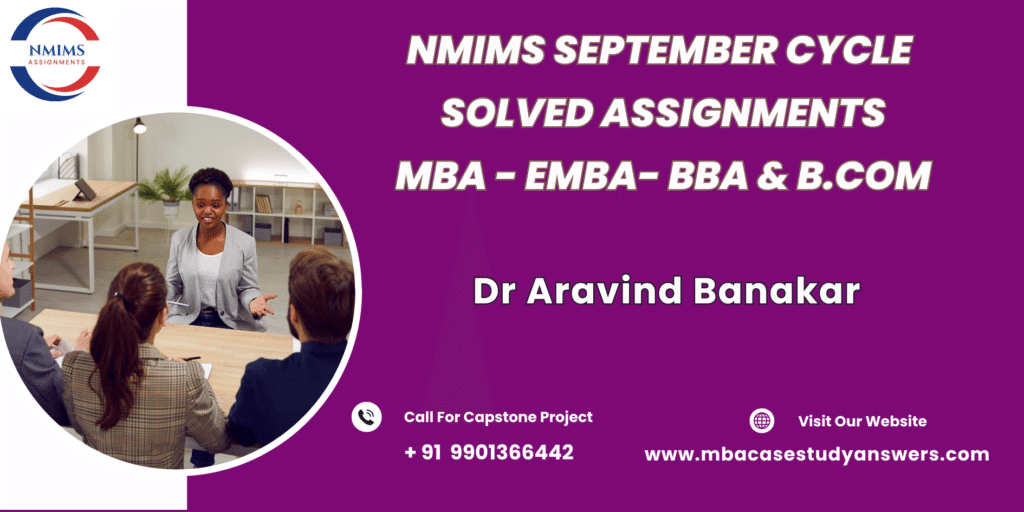 September session MBA NMIMS Research Methodology Solved Assignment