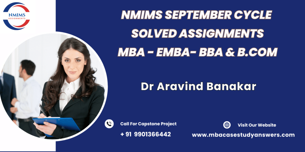 September session, NMIMS B.Com 5th Sem Investment Products & Analysis Solved Assignment
