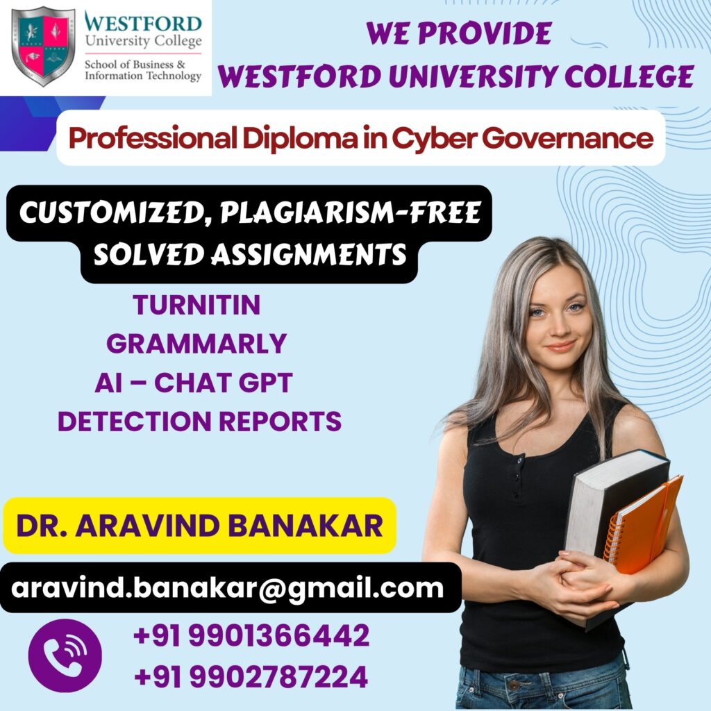 Westford University College Customized Solved Assignments to Riyadh Students