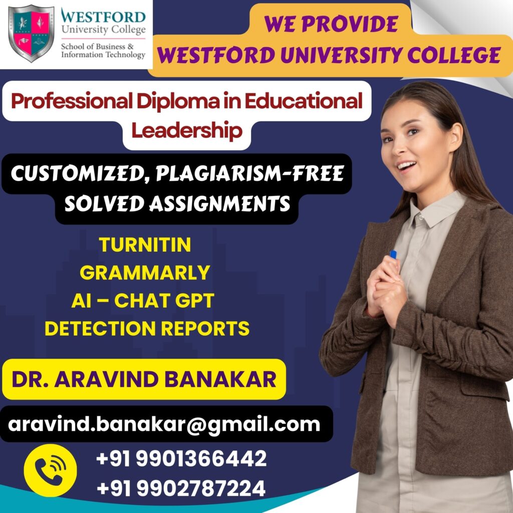 Westford University College Customized Solved Assignments to Sharjah Students
