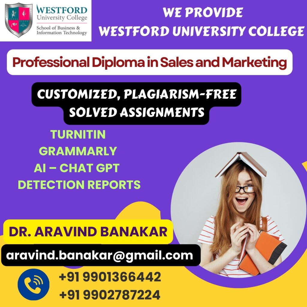 Westford University College Customized Solved Assignments to Tanzania Students