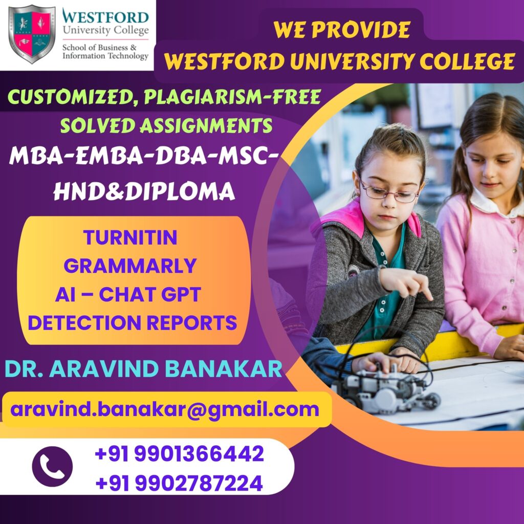 Buy Westford Assignment Solutions | 4K–5K Words with HD Quality