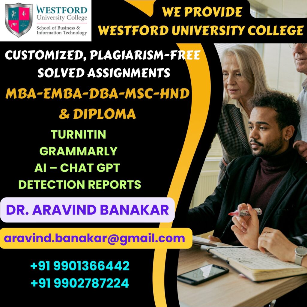Corporate Governance Solved Assignment – Westford College