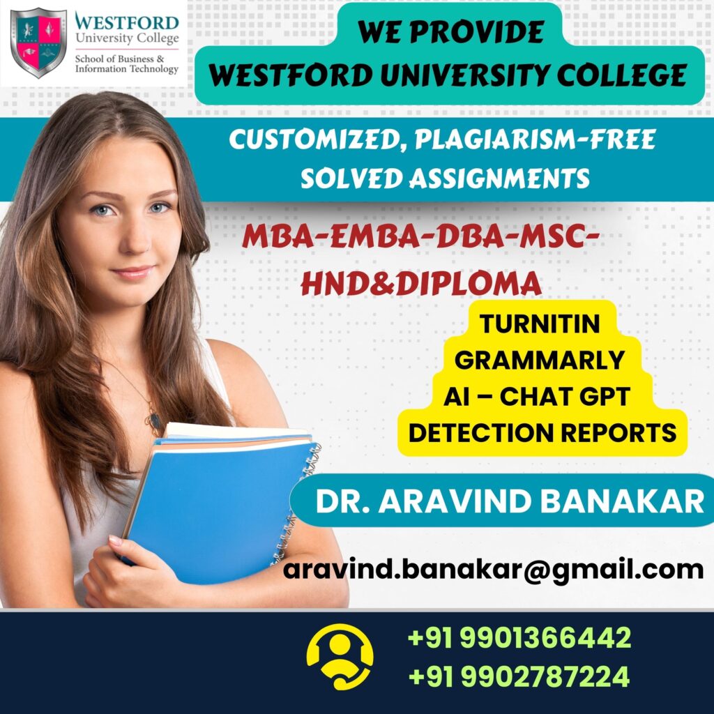 Westford University College Customized Solved Assignments to Yemen Students