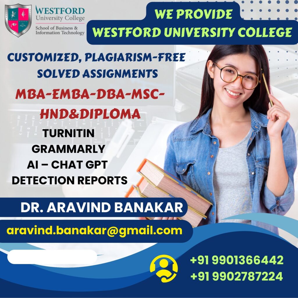 Westford University College Customized Solved Assignments to Zambia Students
