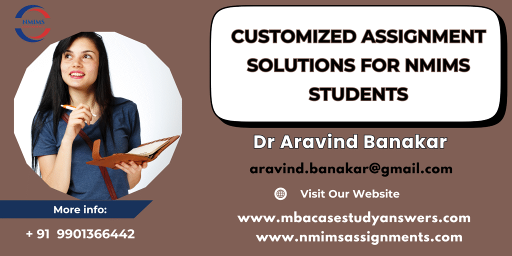Best NMIMS Assignment Solutions – April 2026 Session