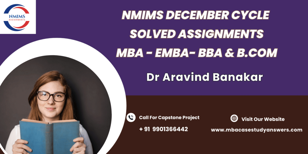 December session, NMIMS B.Com 6th Sem Emerging Trends in Accountancy Solved Assignment