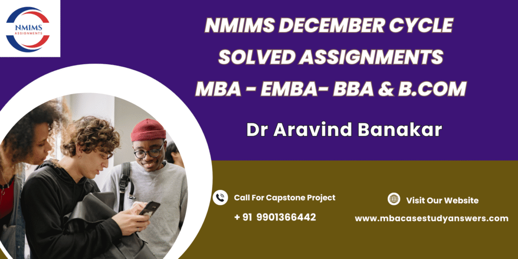 December session, NMIMS BBA Principles of Management Solved Assignment