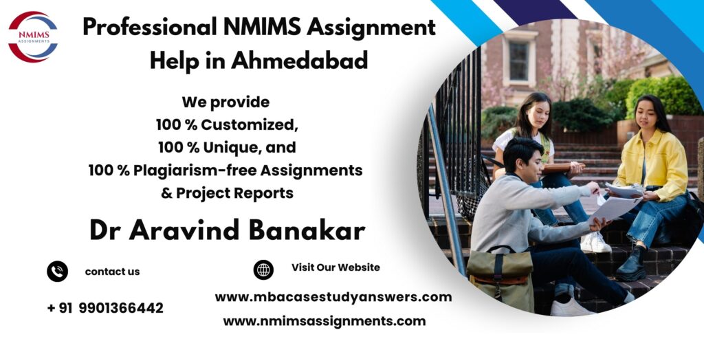 NMIMS 4th Sem Customized Assignments