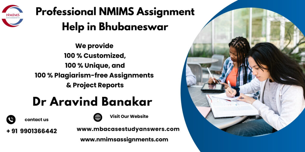 NMIMS 20 Marks Customized Assignment Provider