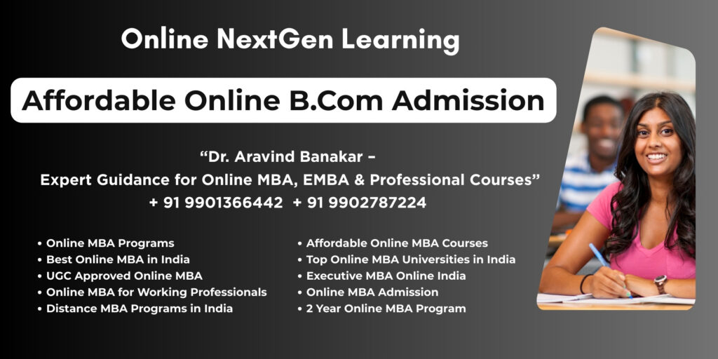 Best Online MBA Program Admission – Professional Admission Support by Dr. Aravind Banakar