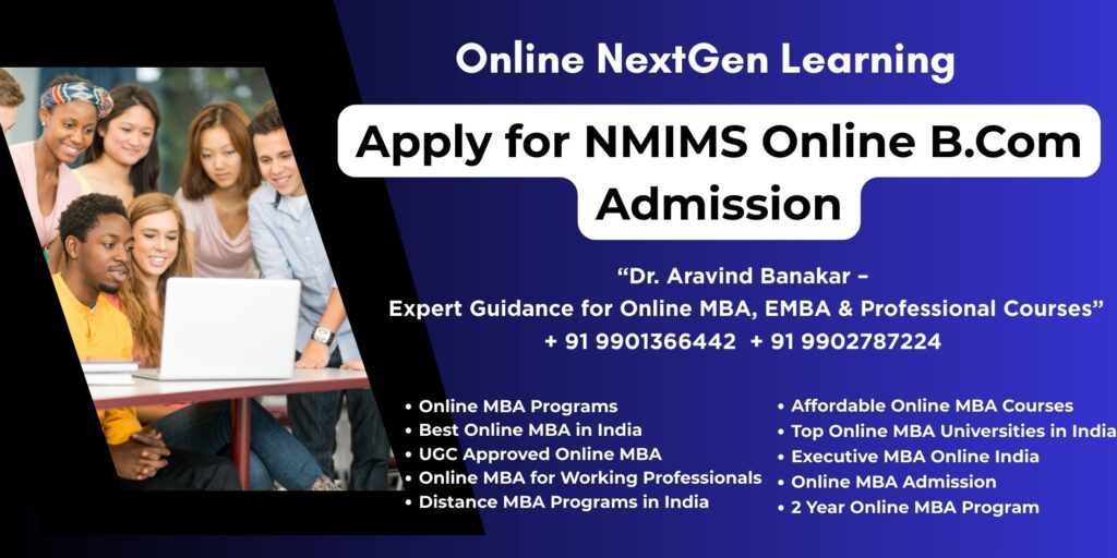 Looking for B.Com Distance Degree from NMIMS