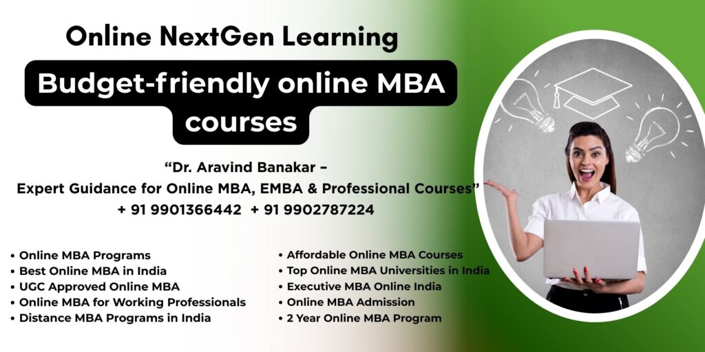 Looking for Distance & Online MBA UGC Recognized at Gurgaon (Gurugram)