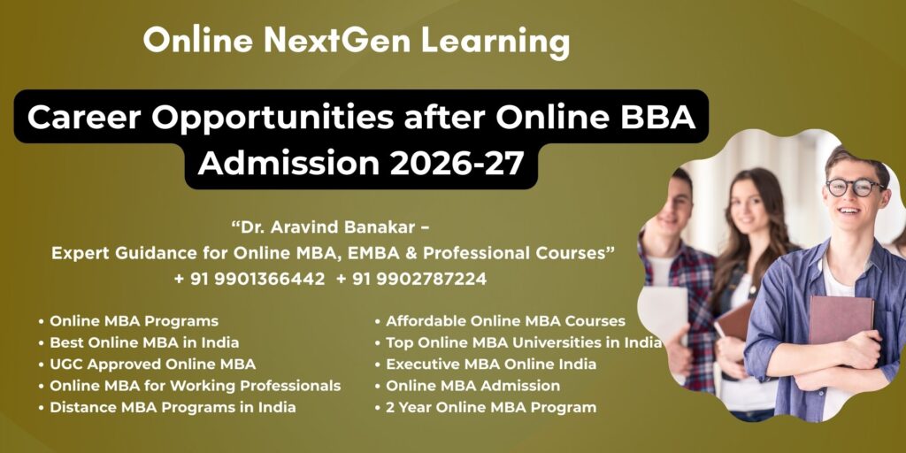 Looking for Distance & Online MBA UGC Recognized at Indore