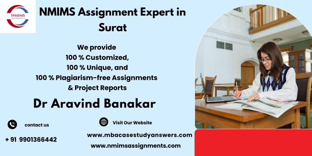NMIMS Solved Assignment Help in Shirpur by Dr. Aravind Banakar +91 9901366442
