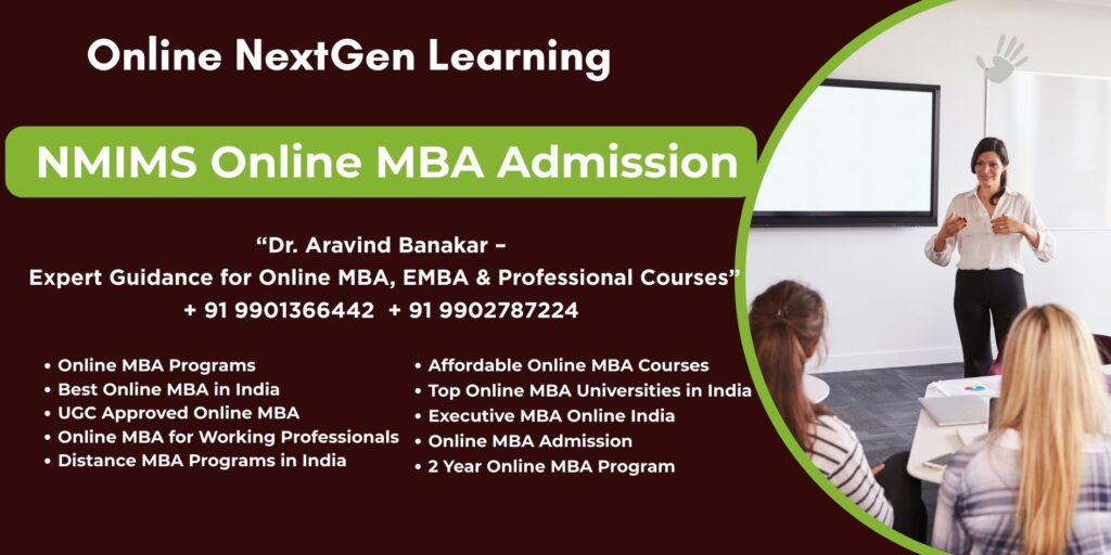 Admission to UGC-Approved Online MBA Programs– Professional Admission Support by Dr. Aravind Banakar