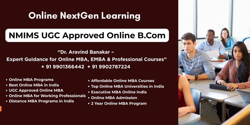 Looking for Executive MBA from NMIMS with flexible learning