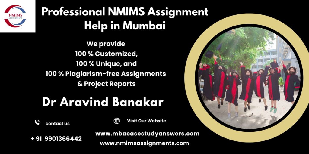 NMIMS Solved Assignment Help in Chapra by Harsha Morey +91 9901366442